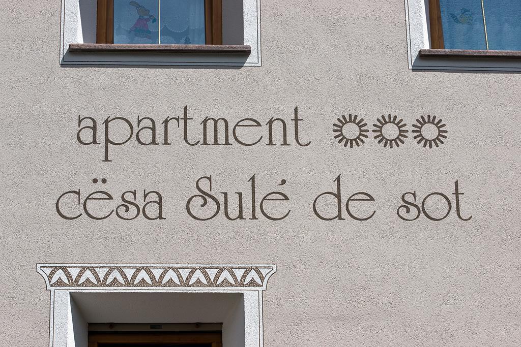 Cesa Sule De Sot Lägenhet Ortisei Exteriör bild